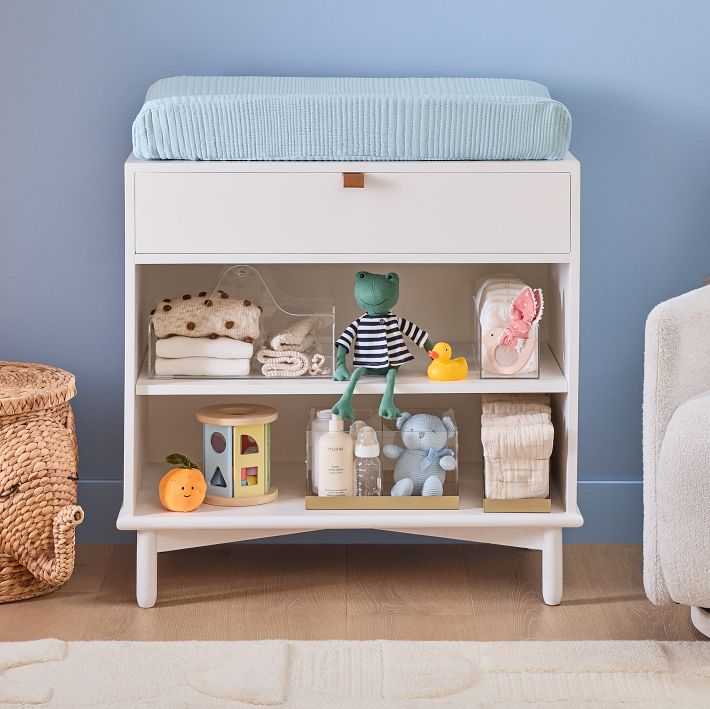 Lucite Plexi Diaper Caddy, Changing Table Storage, Organization for Baby  Room, Nursery Storage, Newborn Essentials, New Parents Gift, 