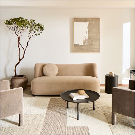 West elm shop loveseat sofa