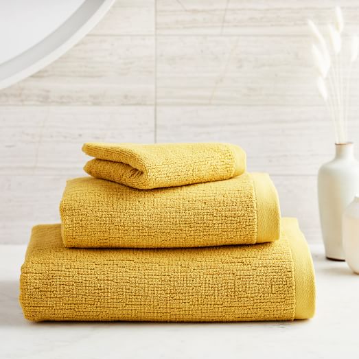 Everyday Textured Towel Sets West Elm