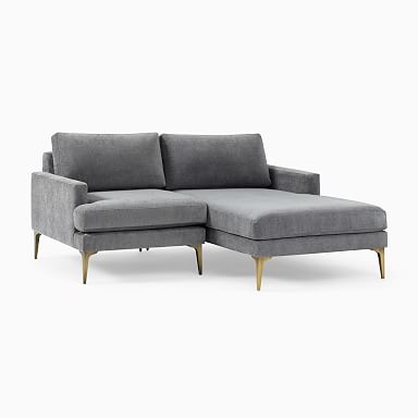 West elm store andes loveseat