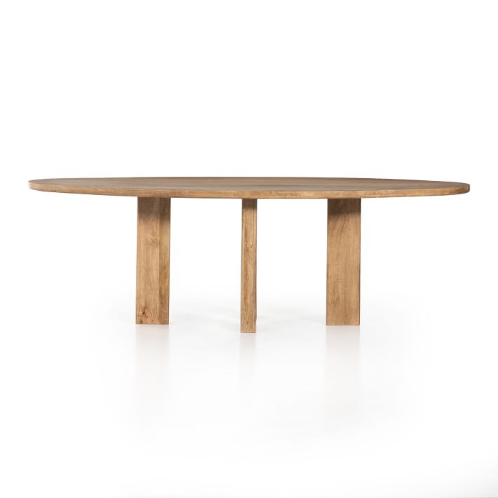 West elm store oval table