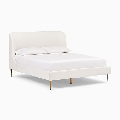 West elm california store king bed frame