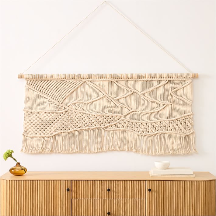 Maya Woven Dimensional Wall Art | West Elm