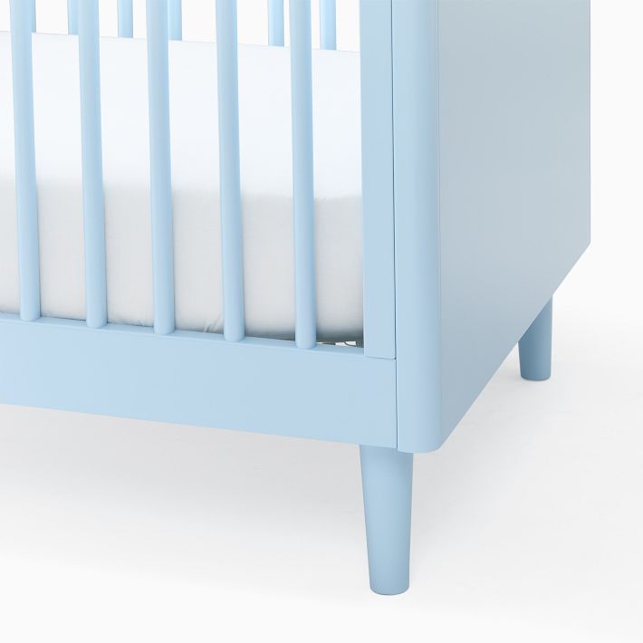 Mitzi Convertible Crib Blue West Elm