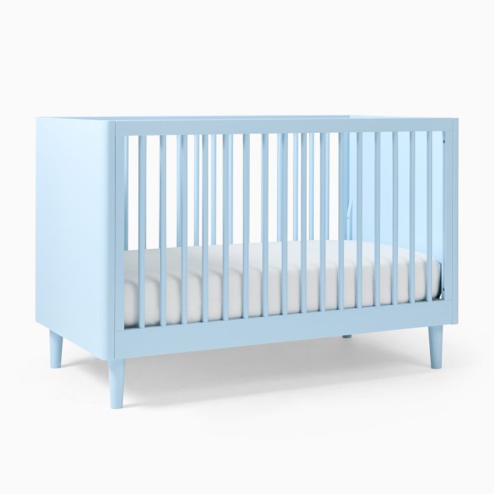 Blue cheap convertible crib