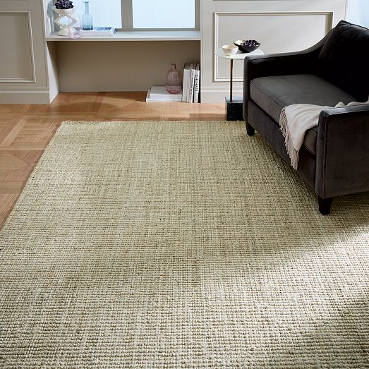 Jute Boucle Rug West Elm