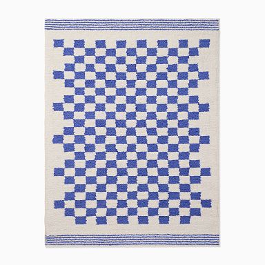 Colonial Mills Houndstooth Doormats - Turqouise 45 x 70