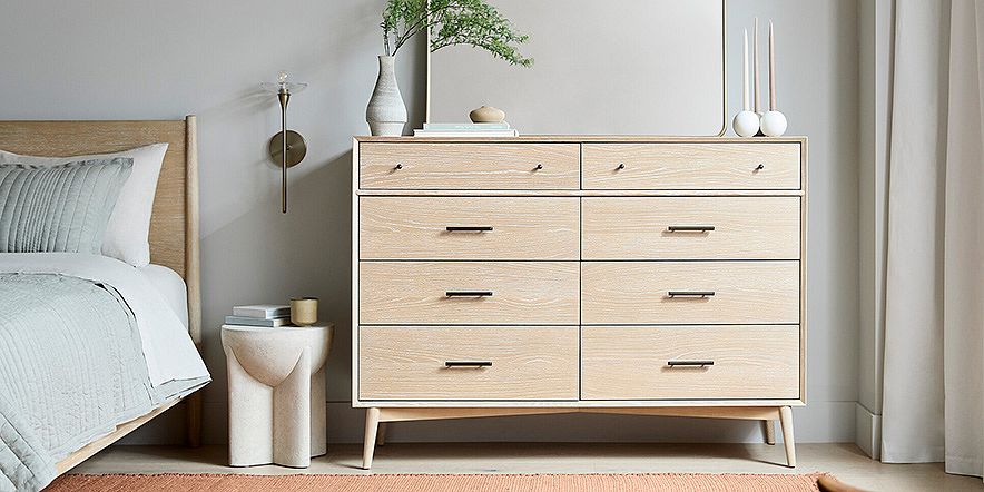 Contemporary nightstands best sale and dressers