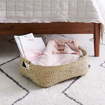 Baskets for store under bed