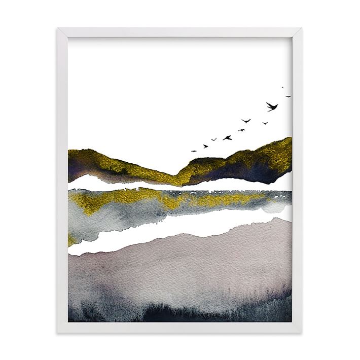 Apex Framed Wall Art by Minted for West Elm