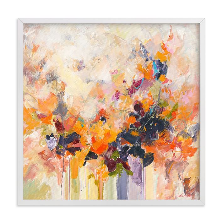 On Fire Framed Wall Art by Minted for West Elm