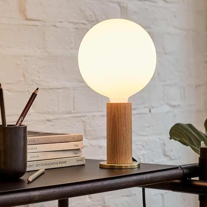 Tala Knuckle Table Lamp w/Sphere IV Bulb