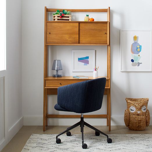 Mid-Century Kids Wall Desk (38") | West Elm
