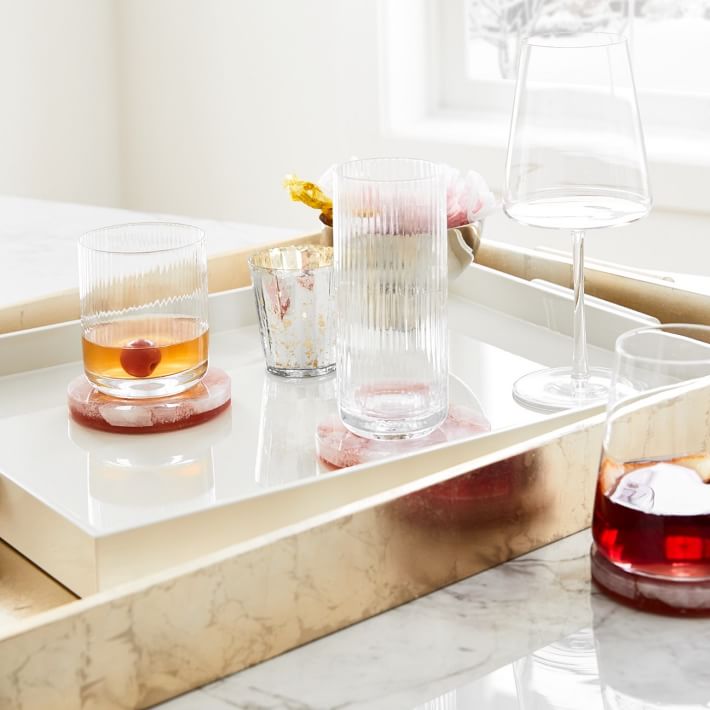 Horizon Lead-Free Crystal Gold-Rimmed Glassware Sets