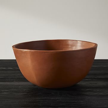 Terracotta clearance serving bowl