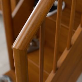 Mid-Century Stair Loft Bed