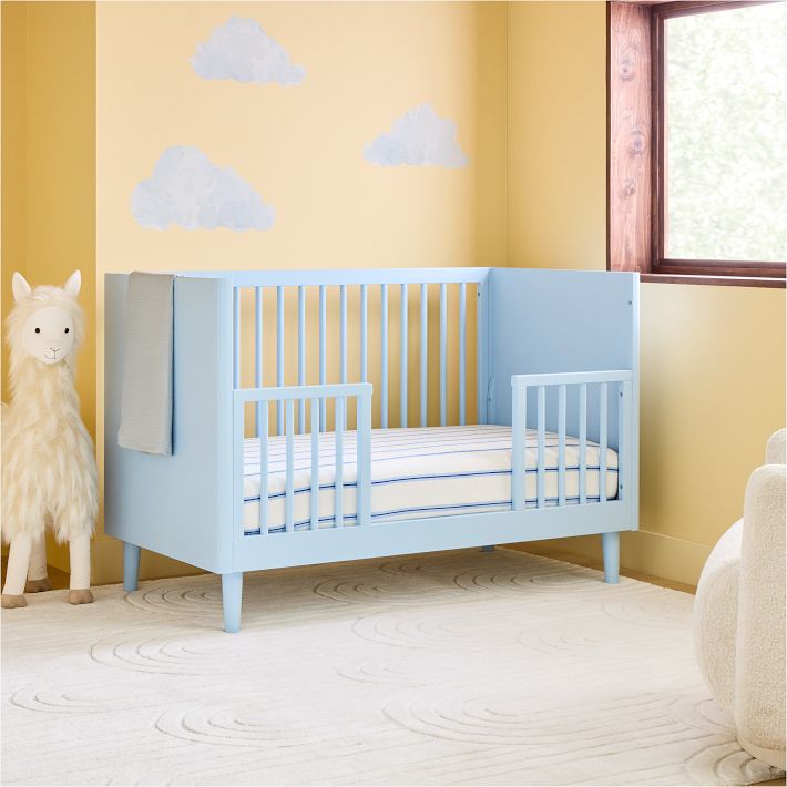 Blue 2024 convertible crib