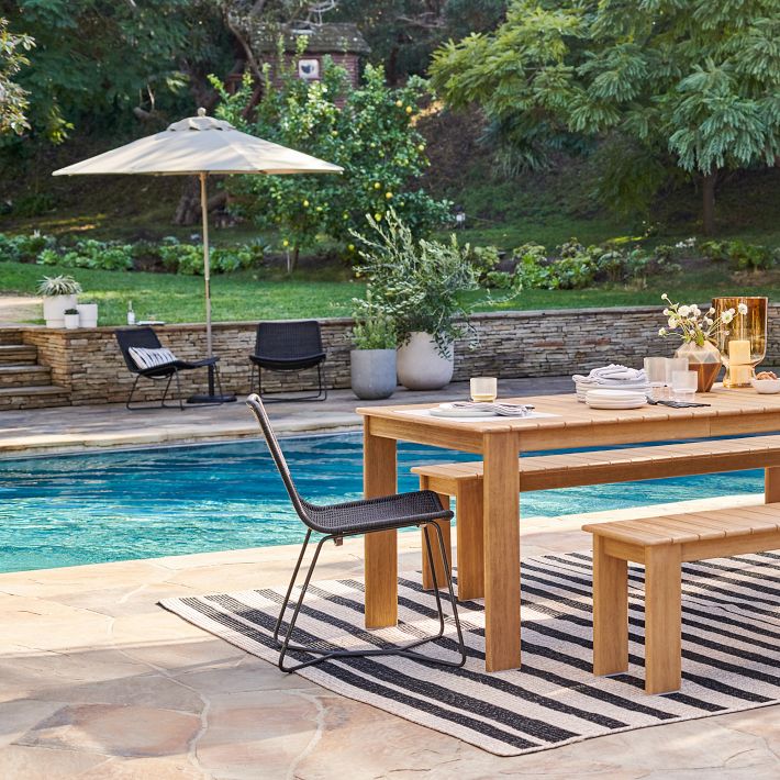 Outdoor Round Umbrella West Elm