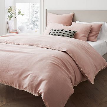 Linen sheets deals west elm