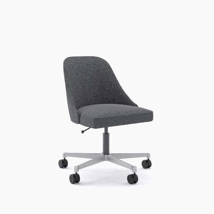 West elm rolling online chair