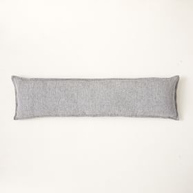 Linen Flange Edge Lumbar Pillow - Moss – Collectiv Co.