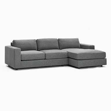 West elm urban 3 piece deals sectional