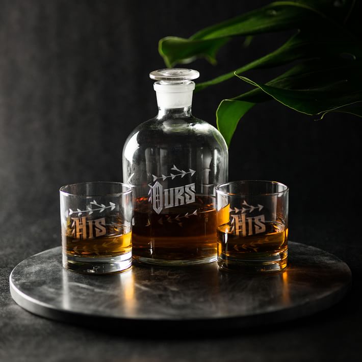 Love & Victory Ours Decanter Set West Elm