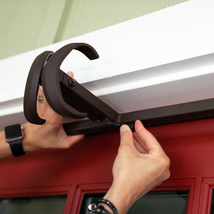 Adjustable Garland Door Hangers (34"82") West Elm