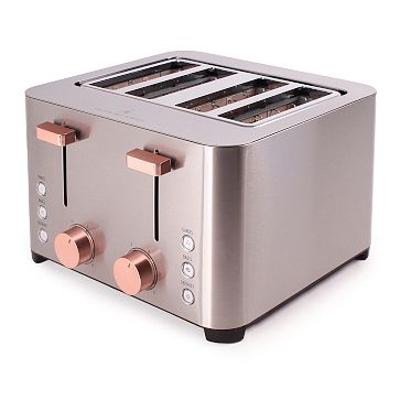 BergHOFF Ouro Gold 2 Slice Stainless Steel Toaster 850W