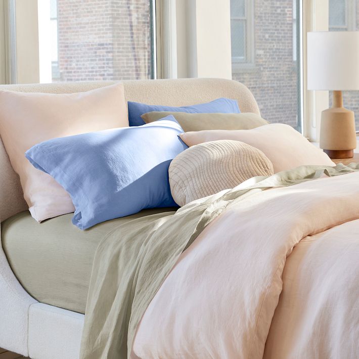 Linen Duvet Cover & Shams | West Elm