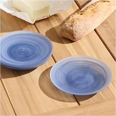 Lyngby Glas Sorrento Dessert Plates, Set of 4 - Blue – Modern Quests