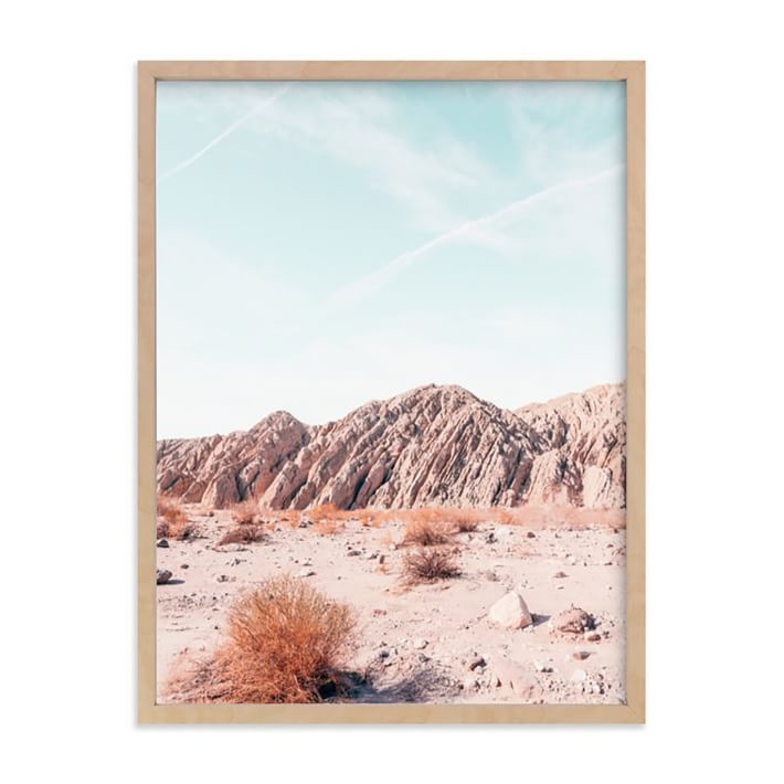 Painted Canyon Framed Wall Art by Minted for West Elm