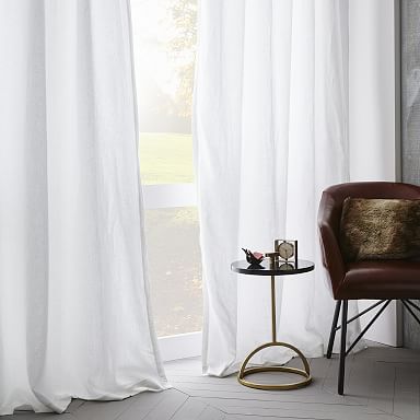 100% Pure Linen Custom Made Curtains Vintage Linen
