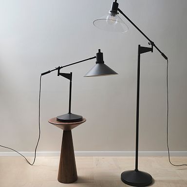 Hudson Steel Shade Floor Lamp