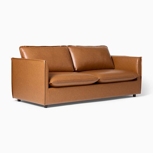 Whitman Vegan Leather Sofa (66"96") West Elm