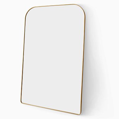 Streamline Rounded Edge Floor Mirror - 30W x 72H