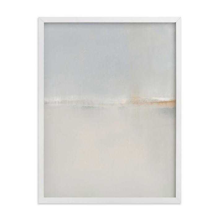 Winter Beach Framed Wall Art by Minted for West Elm
