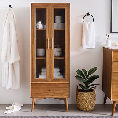 Linen Cabinets, Bathroom Floor Cabinets