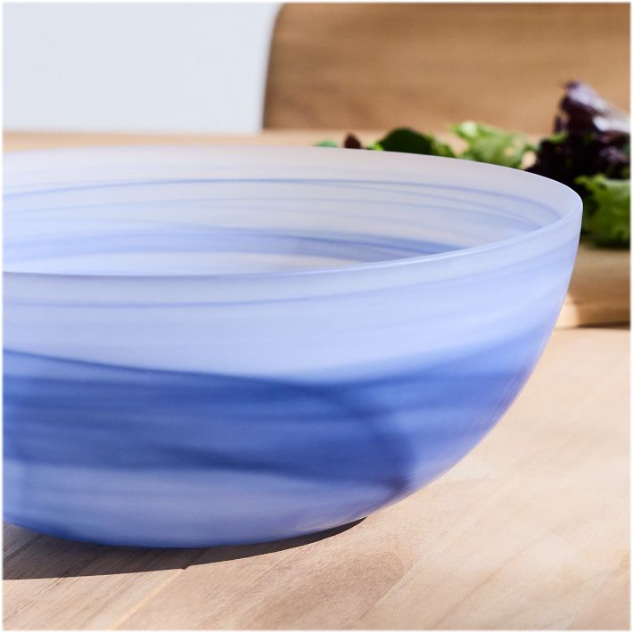 Glass Salad Bowls + Serving Bowls