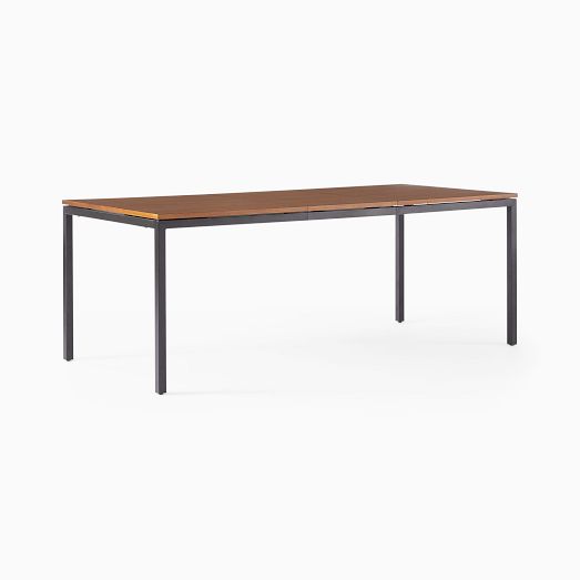 West elm store dining table walnut