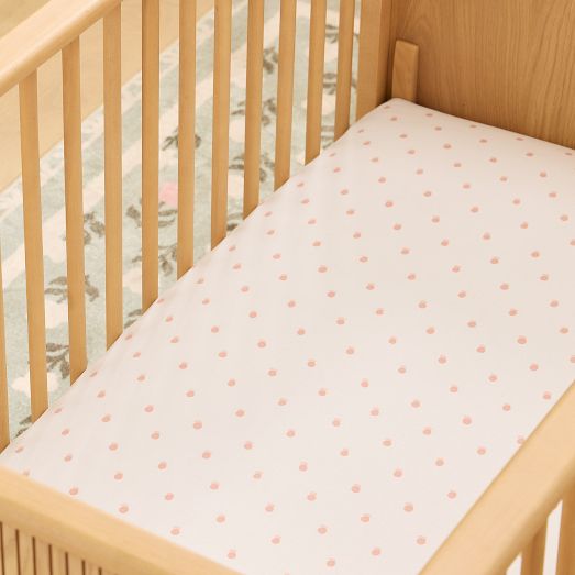 Cot mattress fitted top sheets