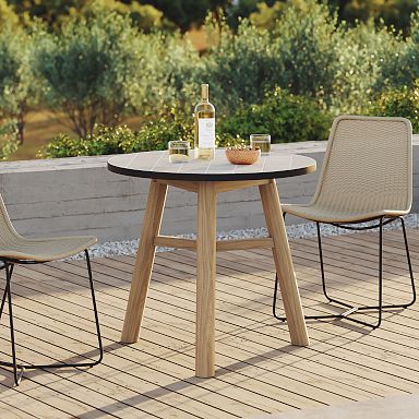 Round Outdoor Dining Tables | West Elm