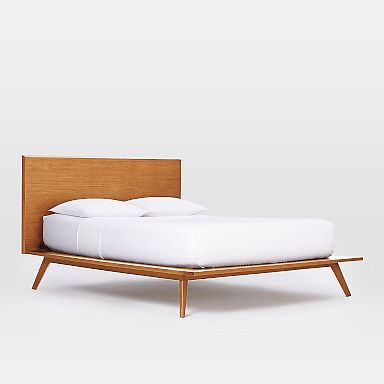 West elm mid clearance century modern bed