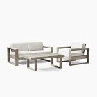 Portside Outdoor Sofa (65&quot;), Lounge Chair &amp; Coffee Table Set
