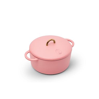 Crock Pot Artisan 7-Quart Round Dutch Oven - Pink, 7 qt - Baker's