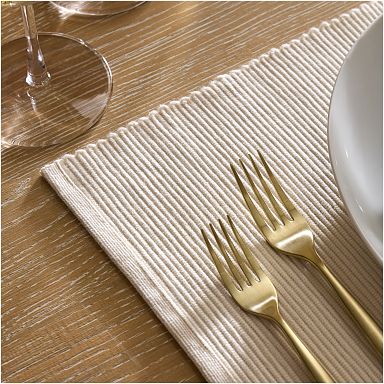 Miles Kimball Clear Placemats Set of 8