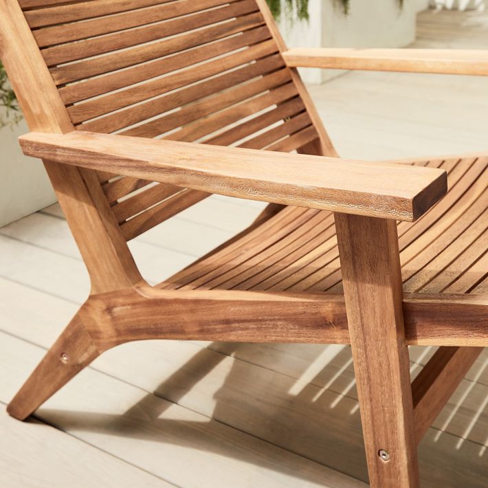 Acadia Outdoor Sofa (60.6"), Lounge Chair & Pedestal Coffee Table (32