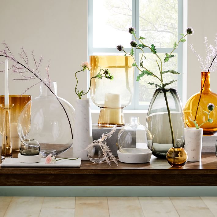 Organic Glass Vases