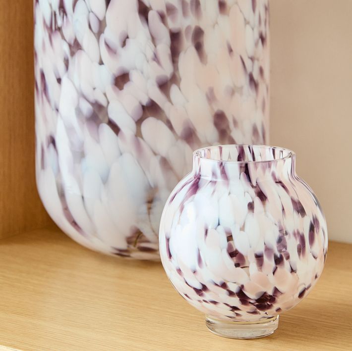 Pure Currant Recycled Glass Vases