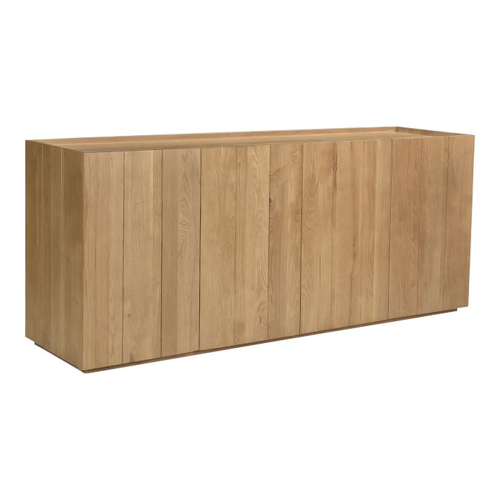 Modern Paneled Wood Buffet (72\
